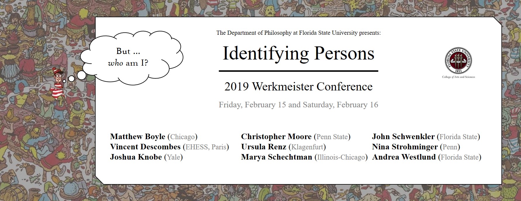 2019 werkmeister conference announcement identifying persons